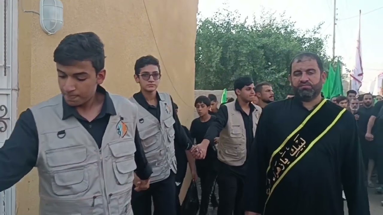 التشييع الرمزي السنوي في قضاء المدينة/نعش سيدة فاطمة الزهراء ع ١٤٤٧ه‍