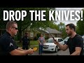 Maryland Police Chief Fatally Shooting Knife-Wielding Man #police #bodycam #cops 