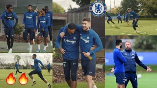Heated Session!🔥Chelsea Final Training Highlights ahead Man United!,Gallagher is Back,Graham Potter