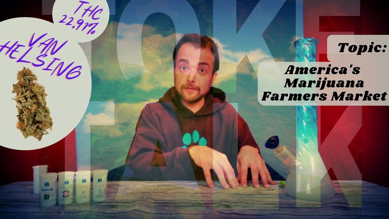 Van Helsing strain review while talking about America's Marijuana Farmers Market (AMFM)