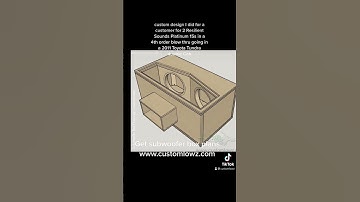 4th order bandpass box plans 2 Resilient Sounds Platinum 15s blow their 2011 Toyota Tundra DBL cab