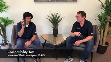 COMPATIBILITY TEST: Motorola CP200d vs Hytera PD562i