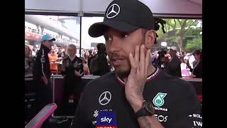 Lewis Hamilton P18 to P9 | Post Race Interview Chinese Grand Prix 2024