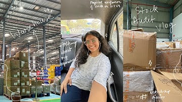 Stock Audit vlog and experience | How to perform stock audit | statutory audit