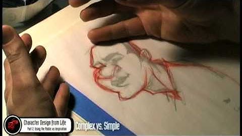 Character Design from Life: Complex vs. Simple