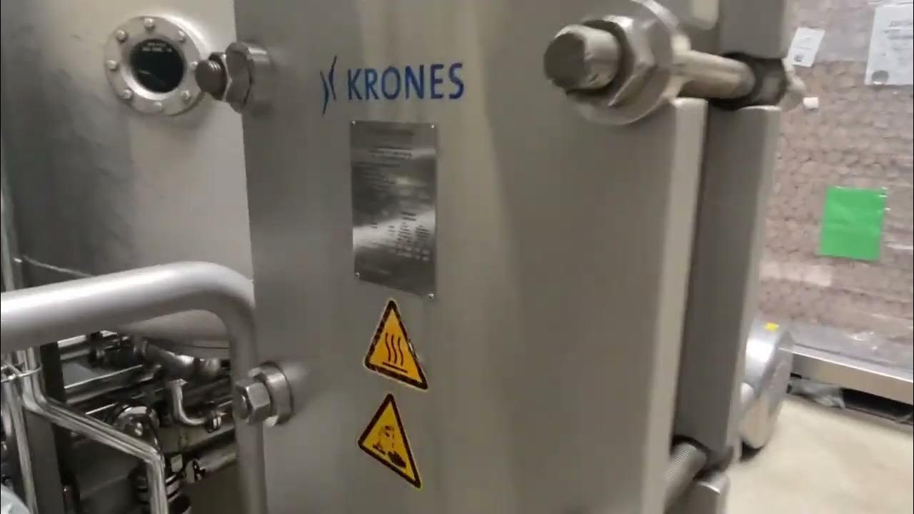 Krones Can Filling Line - YouTube