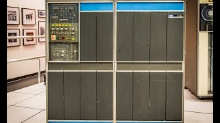 Ken Ross and Paul Laughton demo the IBM 1401