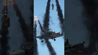 Pilot Ejects From Burning Attack