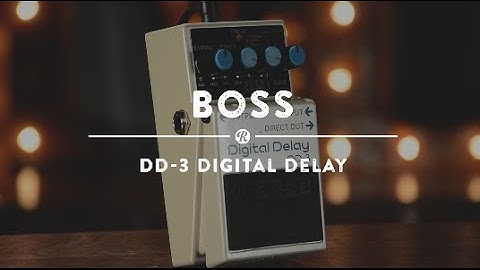 Boss DD-3 Digital Delay | Reverb Demo Video