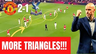 Erik Ten Hag's Man United play with STRUCTURE | Manchester United V Crystal Palace Tactical Analysis