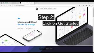 How to create a free private and secure cloud storage account on X Cloud screenshot 5