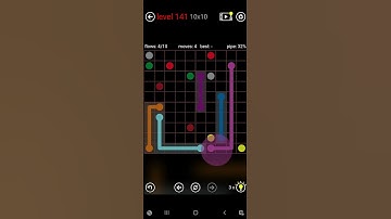 Flow Free 10x10 Level 141 #flowfree #level141 #8x8 #6x6 #7x7 #8x8 #mania #9x9 #10x10