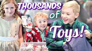 Thousands of Toys for Sick Kids at Children's Hospital Los Angeles!