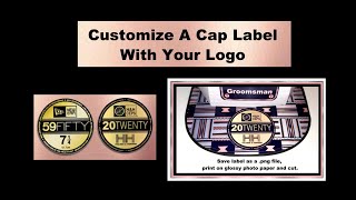 How To Customize A Baseball Cap Box Label With Your Logo