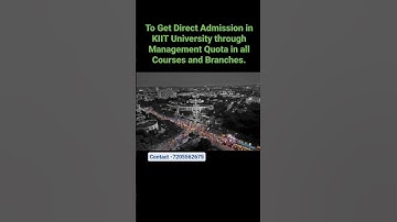 | Management Quota Admission in KIIT University | Direct Admission in KIIT | #kiituniversity #kiit