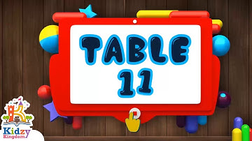 11x1=11Multiplication, Table of Eleven 11 Tables Song , 11Tables , 11TablesSong , eleventables song