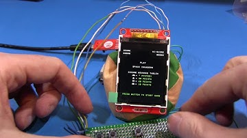 Tiny Arduino Space Invaders machine #1 - "Watch This Space (Invader)"!