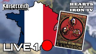 COMMUNE OF FRANCE Kaiserreich MOD - LIVE 01 - Hearts of Iron 4 Gameplay ITA con @bradleysfiles