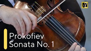 PROKOFIEV: Violin Sonata No. 1 in F Minor | Antal Zalai | Peter Laul