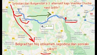 Sila yolu Sırbistan-Bulgaristan 3. Alternatif sınır kapısı