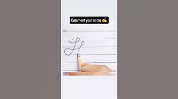 comment your name ✍️ #handwriting #calligraphy #calligraphylattering#moderncalligraphy #cursive #art