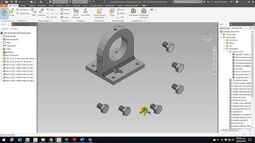 Inventor - Drawing - Filter PartsList