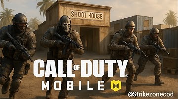 CODM Shoot House Map 🔥 Epic Multiplayer Gameplay | Call of Duty Mobile Ranked Matches