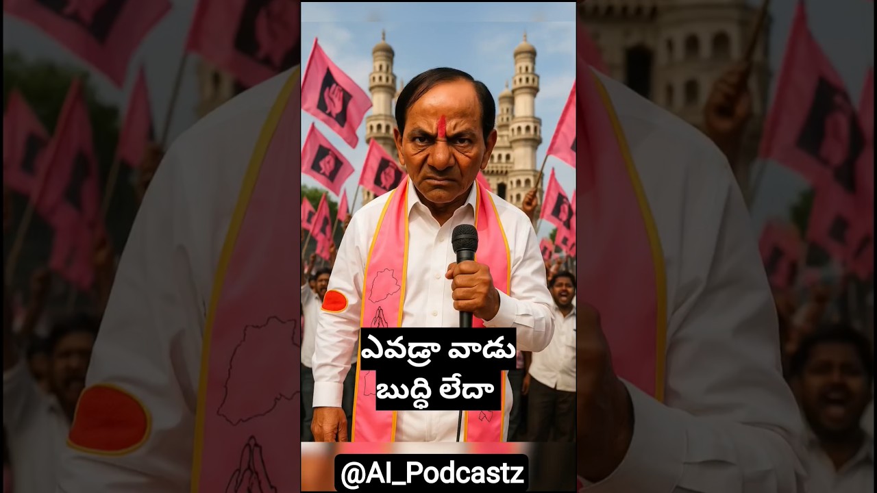 KCR angry on people 