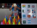 🆕🚨- GUESS A COUNTRY FLAG ON THE WHITE BOARD TO WIN PRIZE IN THE CONE - MOST ENTERTAINING CHALLENGE