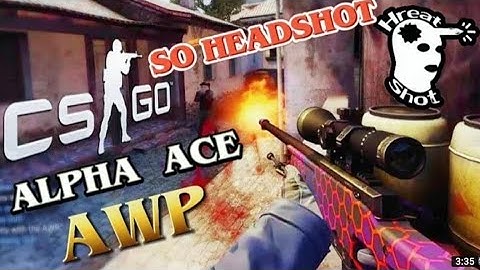 ALPHA ACE highlight de awp 🎯 Só readshot - CS:GO MOBILE #30