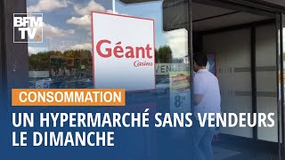 Cet hypermarché à Angers ouvrira ses portes le dimanche après-midi, mais sans ses caissiers