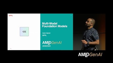 Multi-Modal Foundation Models | Amir Zamir