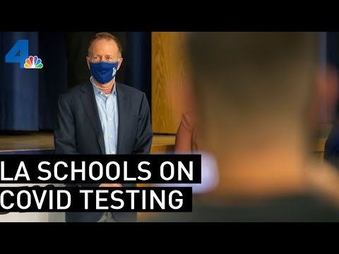 LAUSD Discusses Coronavirus Testing and Contact Tracing at Schools | NBCLA