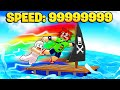 CONSEGUI O BARCO PIRATA MAIS RÁPIDO DO ROBLOX!!