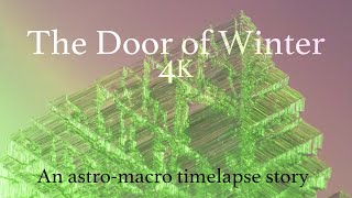 The Door of Winter 4K - An astro-macro timelapse story