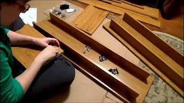 Assembling a Trestle Table and Benches (Part 1)