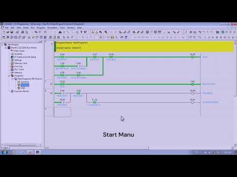 Program PLC Dasar Auto Manu (PLC Omron) - YouTube