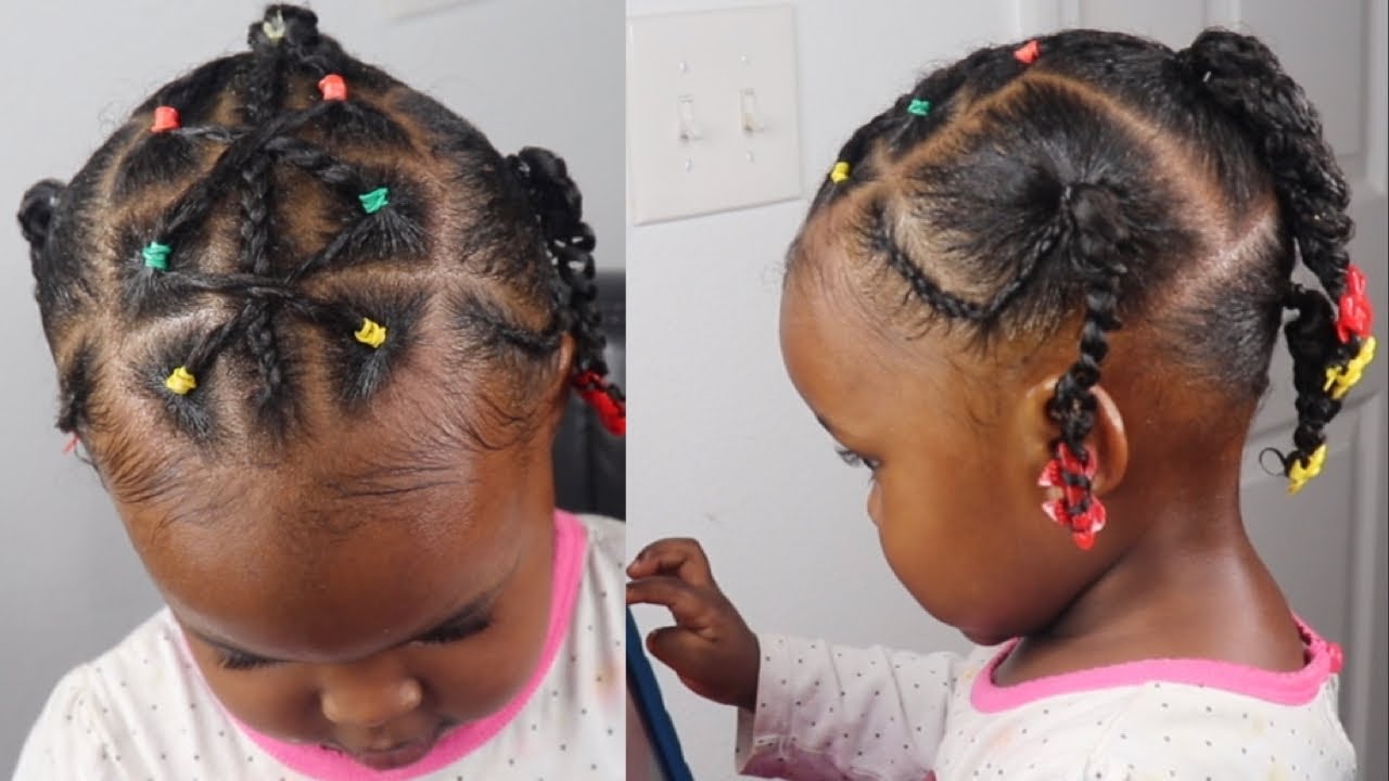 BABY/TODDLER PAIN FREE CUTE PROTECTIVE HAIR STYLE - YouTube