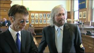 Barry and Robin Gibb remember their Isle of Man roots