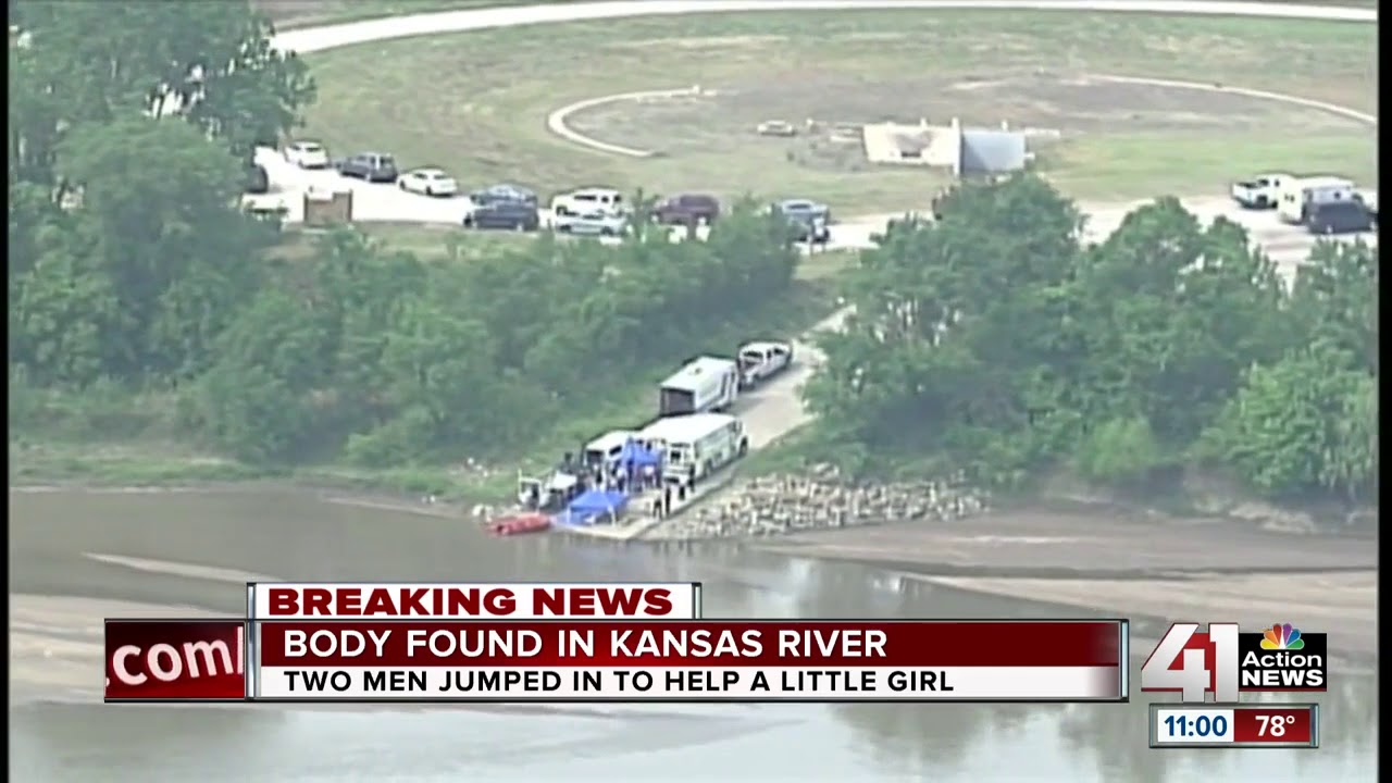 Body of man found in Kansas River after he jumped in to save girl he ...