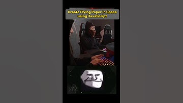 Create Flying Paper Animation in Javascript | html5 canvas #shorts #javascript #developer #coding