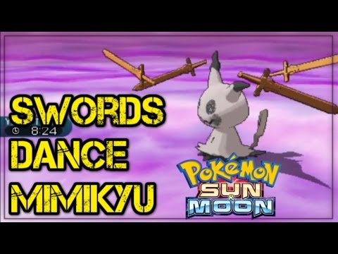Orangesdeen on X: Shiny Mimikyu swords dance