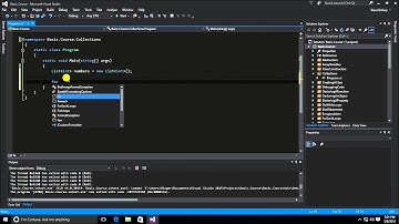 61. (C# Basics Beginner Tutorial) Collections