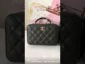 Chanel Mini Top Handle &amp; Chanel  Vanity Case #shorts