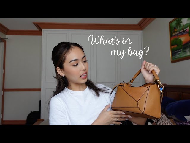 What's in My Bag? Loewe Small Puzzle Bag 