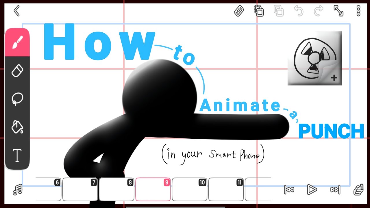 HOW to ANIMATE a PUNCH in your MOBILE || Mobile Animation || 2D ...