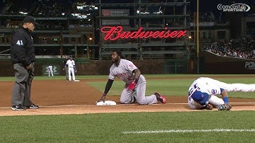 CIN@CHC: Bruce singles to extend the Reds