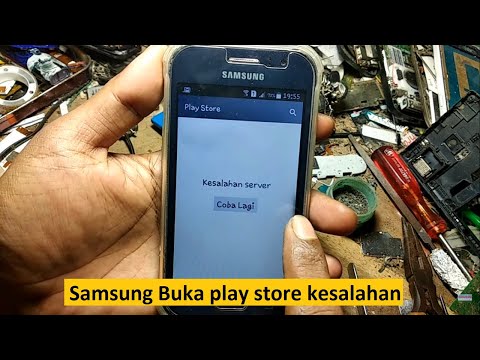 Samsung Buka play store kesalahan server