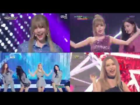 [2160p 4k 60fps] T-ara What's My Name? 4 Perf. in 1
