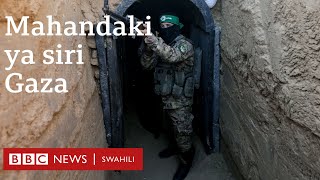 Ndani ya njia za siri za Hamas zilizo chini ya ardhi Gaza Resimi